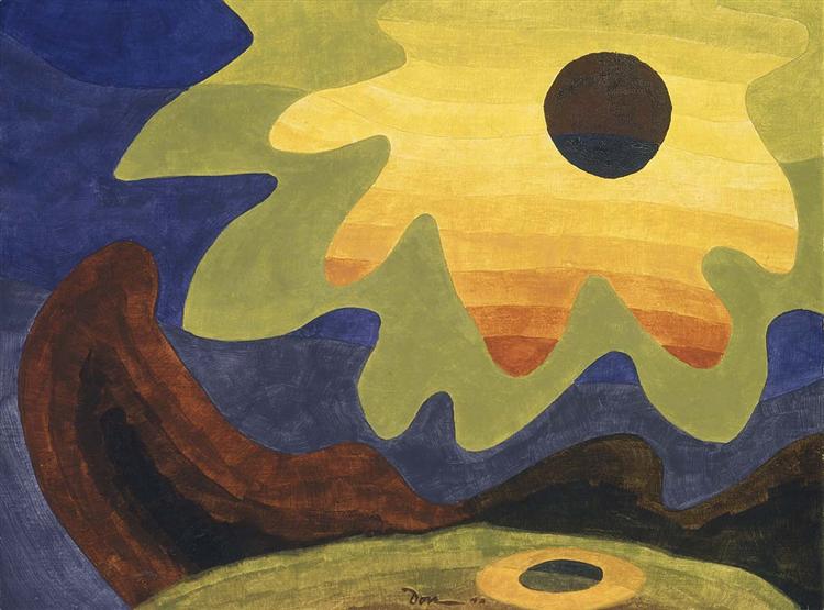 Sun, 1943 - Arthur Garfield Dove