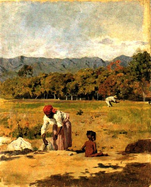 Paisaje de San Bernardino, 1892 - Артуро Михелена