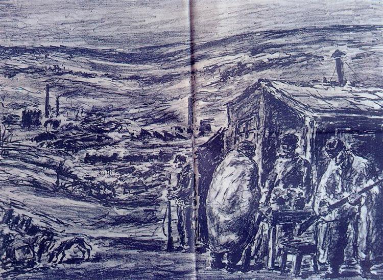 War Scene, 1937 - Артуро Соуто