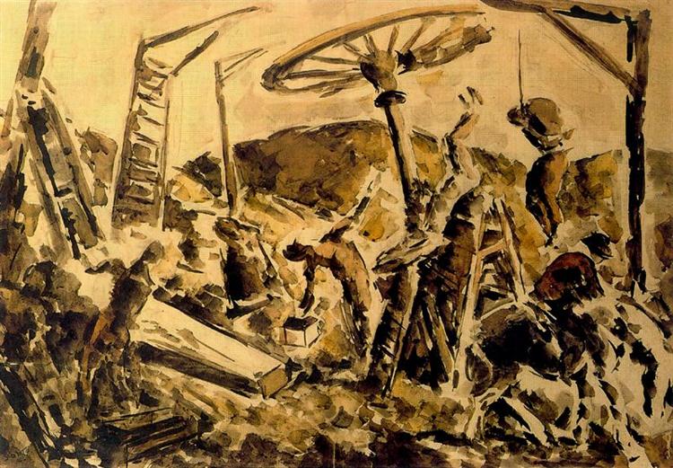 War Scene, 1937 - Артуро Соуто