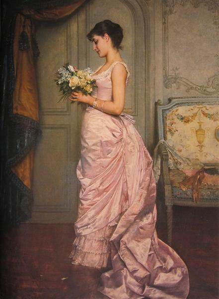 The Ticket - Auguste Toulmouche