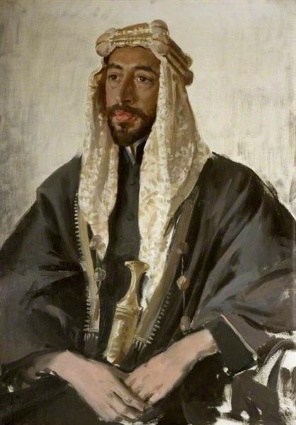 King Feisal of Iraq, 1919 - Augustus Edwin John