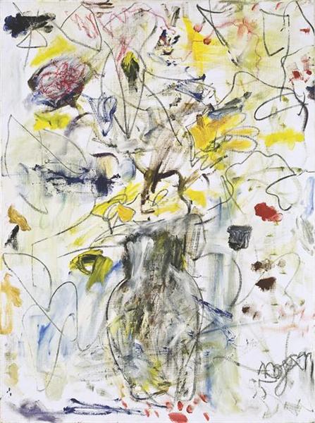 Vase with Flowers - Aurel Cojan