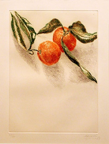 Tangerines, 1983 - Avigdor Arikha
