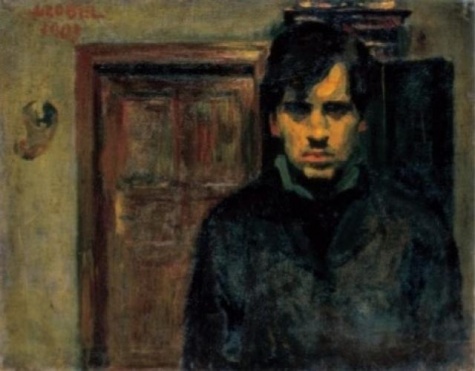 Self-Portrait, 1903 - Бела Чобель
