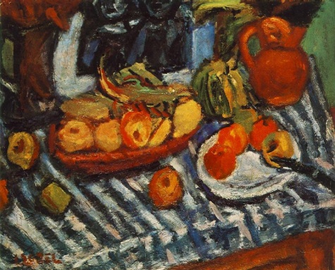 Still-life with Fruits, 1929 - Béla Czóbel