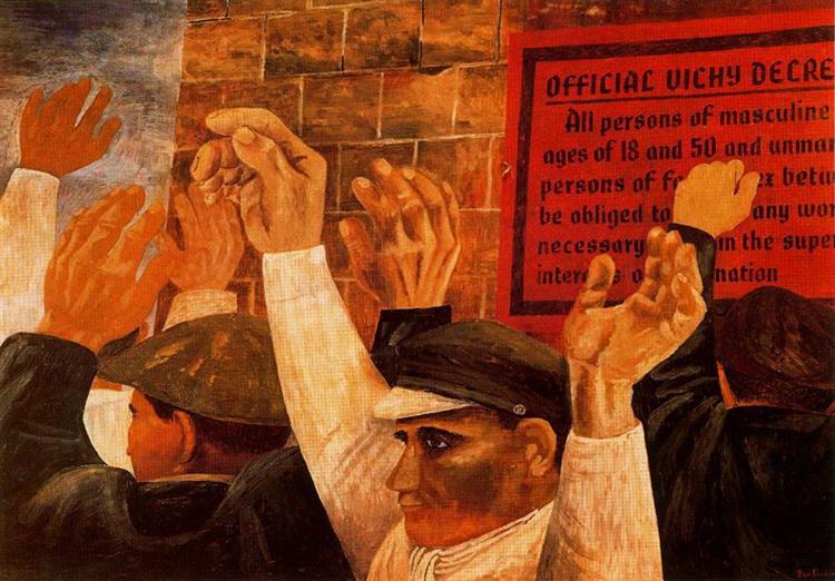 French Workers, 1942 - Ben Shahn