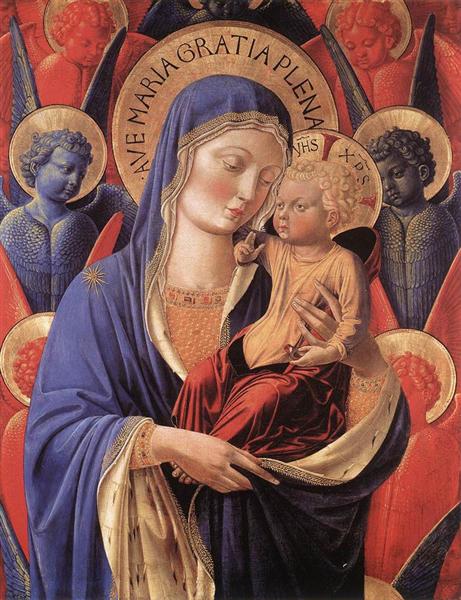 Madonna and Child, 1460 - 1485 - Беноццо Гоццоли