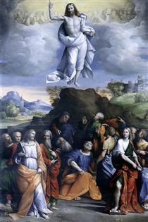 Ascension of Christ - Benvenuto Tisi da Garofalo