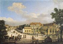 Mniszech Palace in Warsaw - Бернардо Беллотто