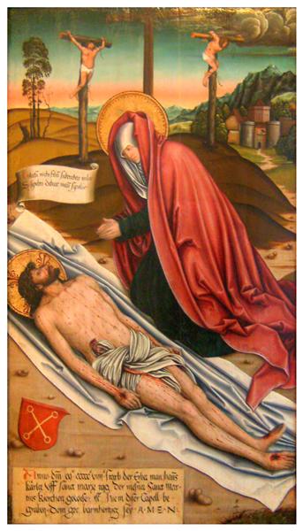 Lamentation of Christ, 1509 - Бернхард Штрігель