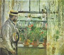 Eugène Manet à l'île de Wight - Berthe Morisot