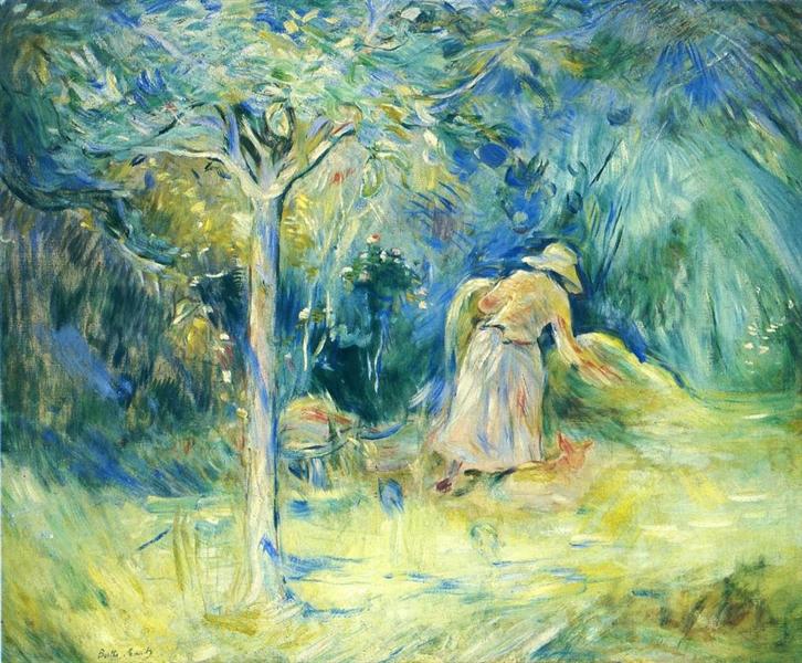 Haying at Mezy, 1891 - Berthe Morisot