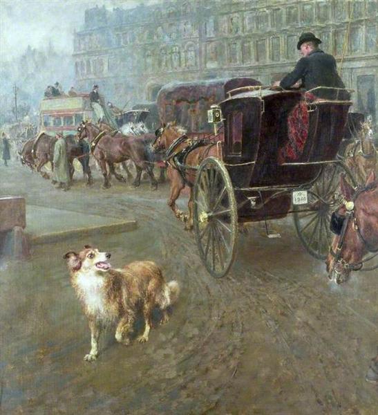 Lost or Strayed, 1905 - Briton Riviere