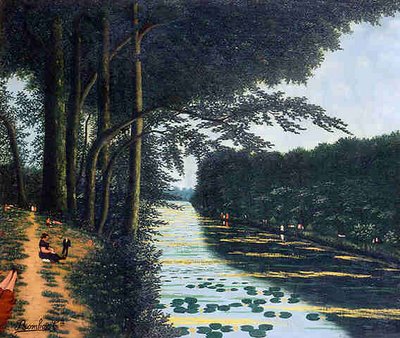 River Running through the Forest - Ками́ль Бомбуа́