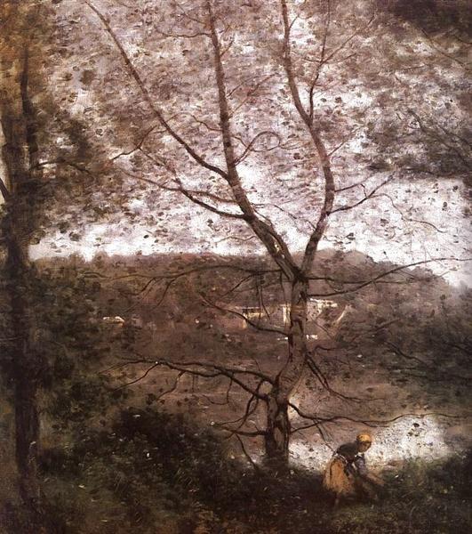 Виль д'Авре, c.1870 - Камиль Коро