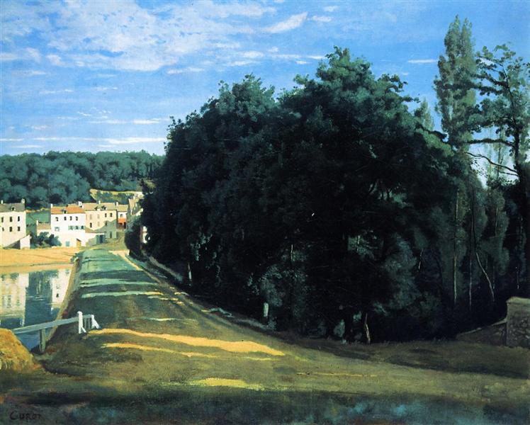 Ville d'Avray the Chemin de Corot, c.1840 - Jean-Baptiste Camille Corot