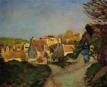 A part of Jallais, Pontoise - Camille Pissarro