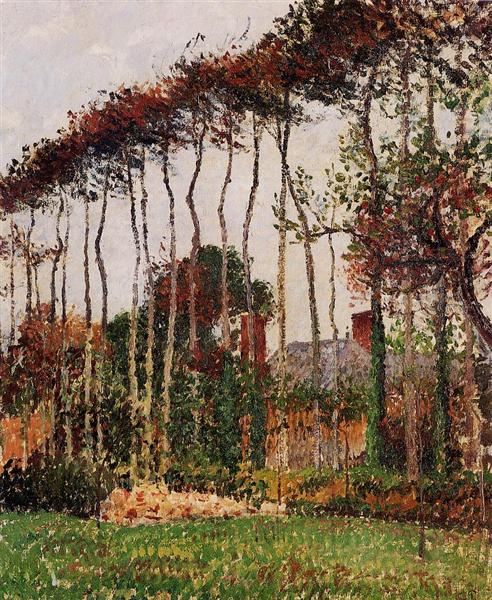 Landscape at Varengeville, 1899 - Camille Pissarro
