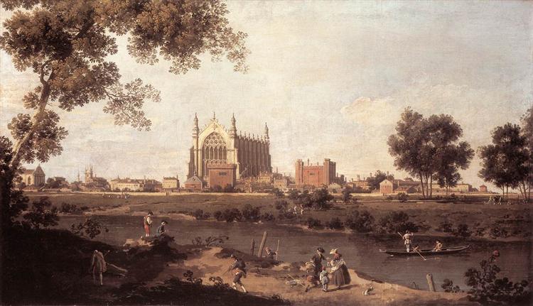 Eton College Chapel, c.1754 - Giovanni Antonio Canal