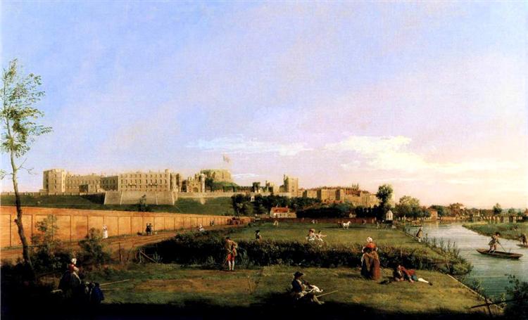 Windsor Castle, 1747 - 加纳莱托
