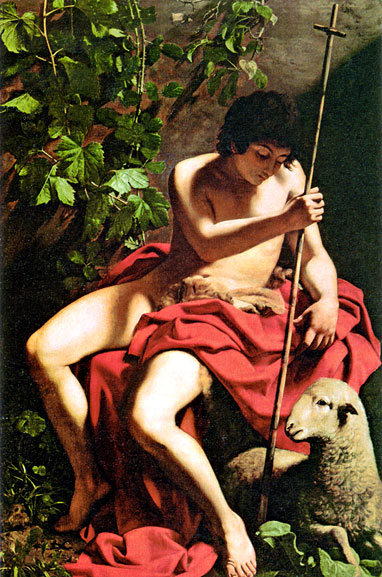 John the Baptist, c.1598 - Caravaggio