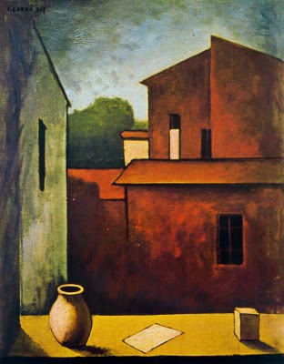 The Red House, 1927 - Carlo Carrà