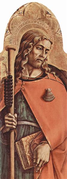 Saint, c.1480 - Карло Кривелли