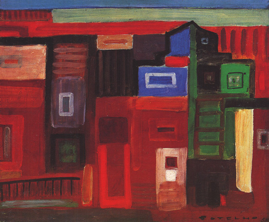 Old Block of Houses, 1958 - Карлос Ботело