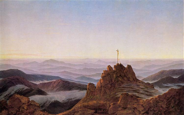 Morning In Riesengebirge 1810 Caspar David Friedrich WikiArt Org   Morning In Riesengebirge !Large 