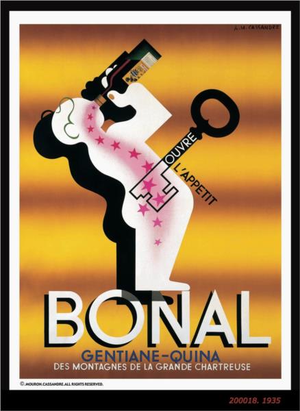 Bonal, 1935 - Cassandre