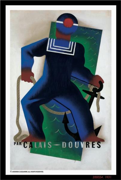 Calais-Douvres, 1931 - A. M. Cassandre