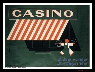 Casino, 1931 - Cassandre