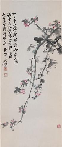 Crabapple Blossoms - Chang Dai-chien