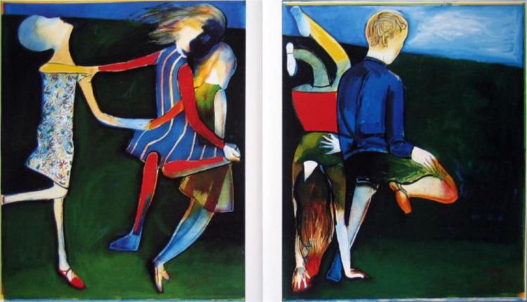Leaping Children, 1968 - Чарльз Блекман
