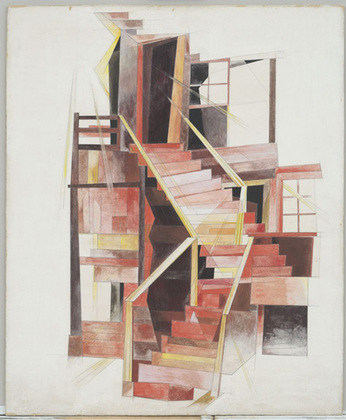 Stairs, Provincetown, 1920 - 查理斯·德穆斯