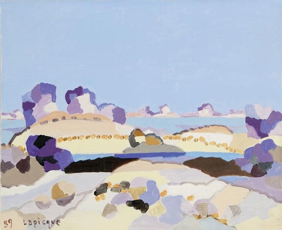 Lagune bretonne, 1959 - Charles Lapicque