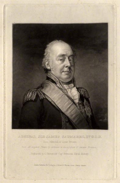 James Saumarez, 1st Baron de Saumarez, 1823 - 查尔斯·特纳