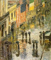 St. Patrick's Day - Childe Hassam