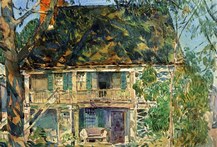 The Brush House, 1916 - Childe Hassam