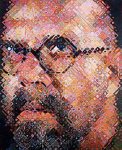 Self-Portrait, 2000 - Chuck Close