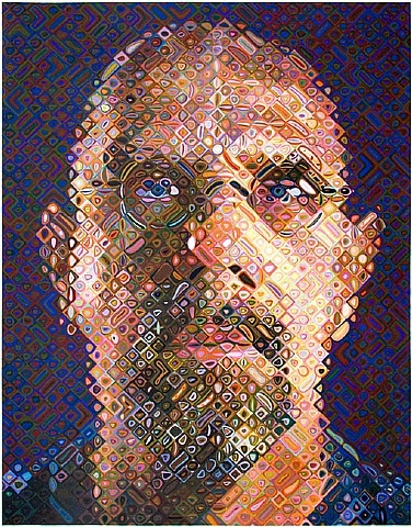 Self-Portrait, 2007 - Chuck Close