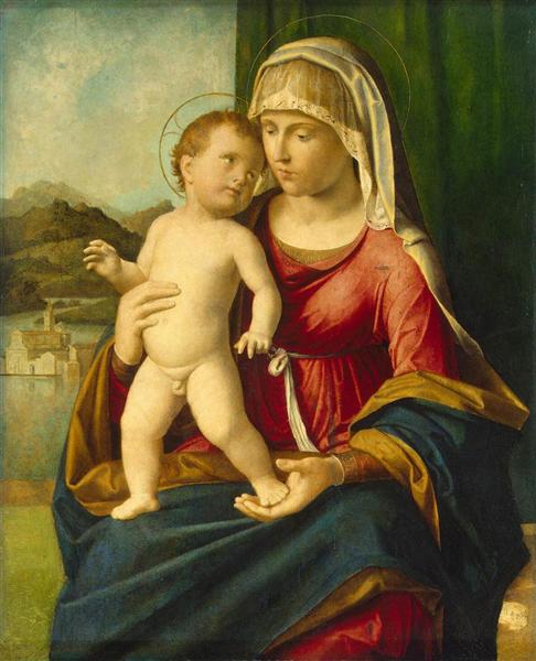 Madonna and Child, c.1497 - Чима да Конельяно
