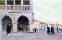 Corner of the Doge's Palace - Clarence Gagnon