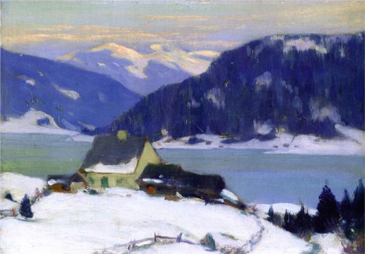 Lac de Charlevoix, 1921 - Clarence Gagnon