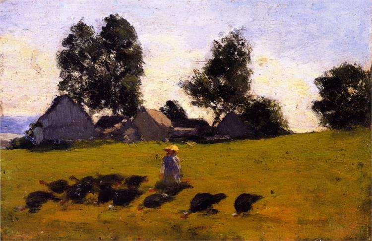 Landscape at Saint-Joachim, 1903 - Clarence Gagnon
