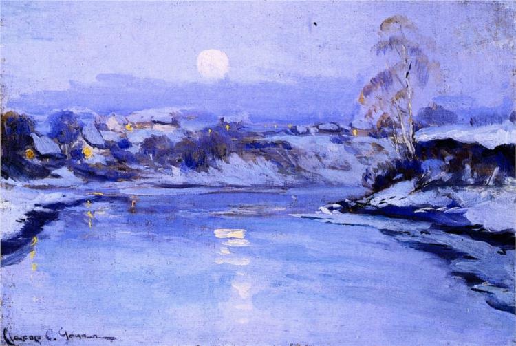Moonrise, 1909 - Clarence Gagnon