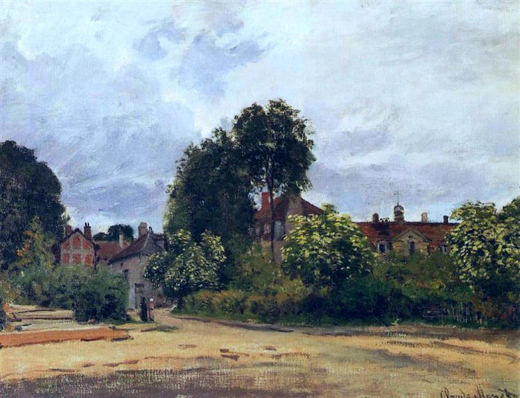 Argenteuil, the Hospice, 1872 - 莫內