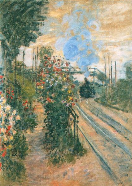 Arriving at Montegeron, 1876 - Claude Monet