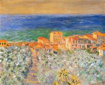 Burgo Marina at Bordighera - Claude Monet